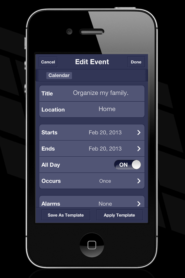iPhone Screenshot 1